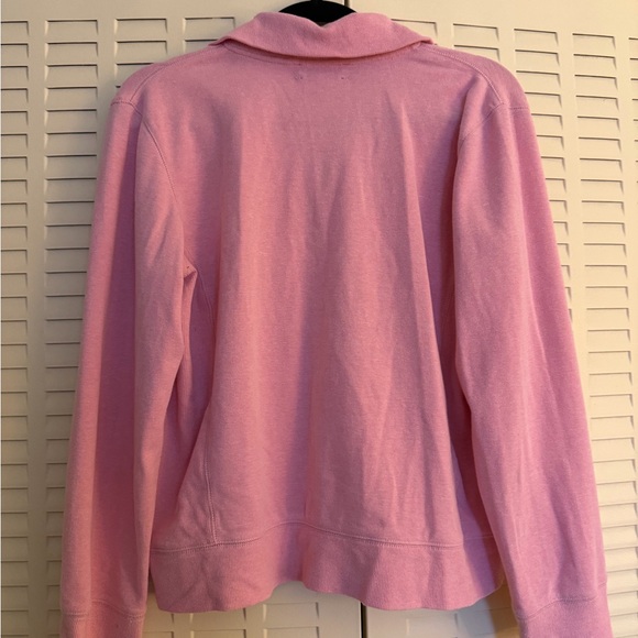 Lauren Ralph Lauren Pink Zip-Up Jacket | Medium - Picture 2 of 3